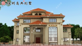帶露臺的農村別墅設計圖，簡單實用，在農村建一棟倍有面子！