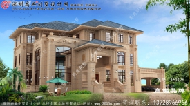三層自建別墅計圖，蓋一棟這樣的房子，村里人都說好