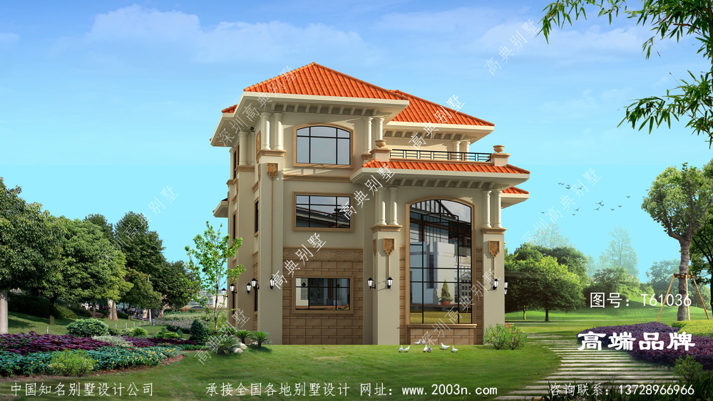 農村三層小別墅設計圖