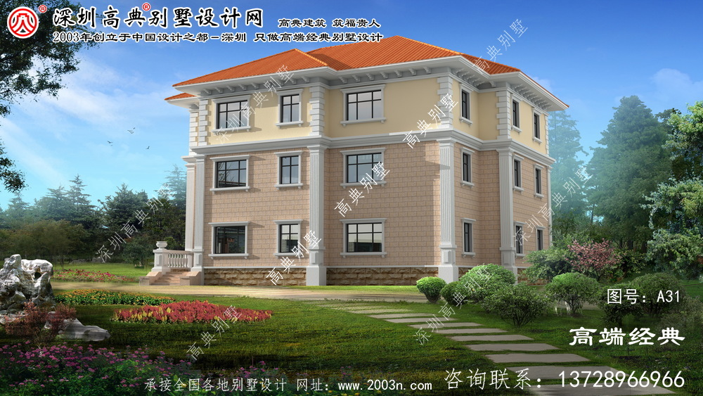 洪澤縣別墅自建房屋設計圖