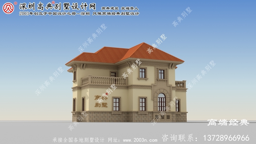 獅子山區兩層樓房設計圖