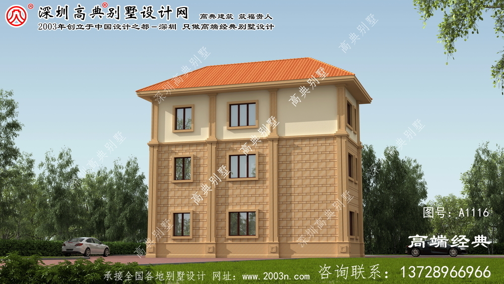 兗州市簡單別墅平面圖