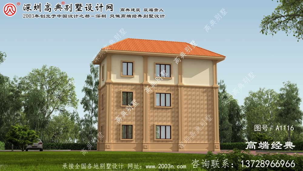兗州市簡單別墅平面圖