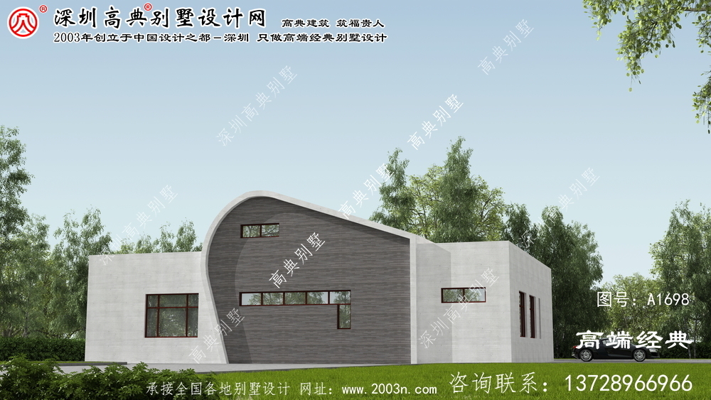 陽城縣農(nóng)村自蓋兩層現(xiàn)代別墅
