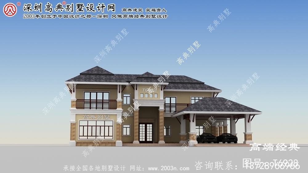 通遼市農(nóng)村二層小別墅設(shè)計(jì)圖
