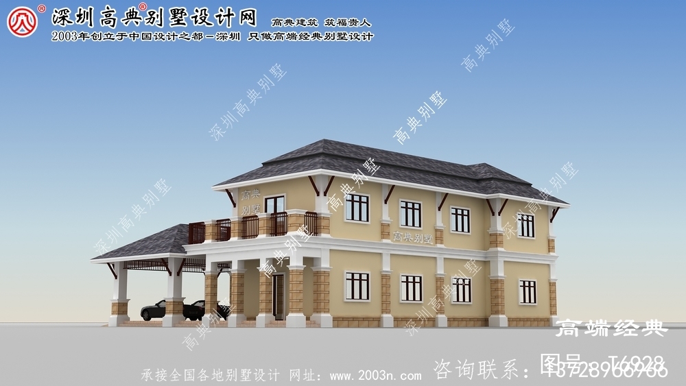 通遼市農(nóng)村二層小別墅設(shè)計(jì)圖
