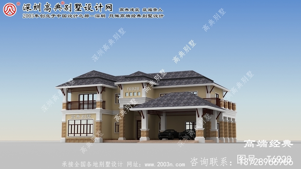 通遼市農(nóng)村二層小別墅設(shè)計(jì)圖