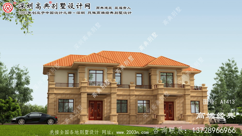 海豐縣歐式兩層別墅戶型圖 海豐縣歐式兩層別墅戶型圖