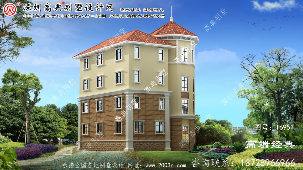 雙流縣四層別墅設(shè)計(jì)圖大全