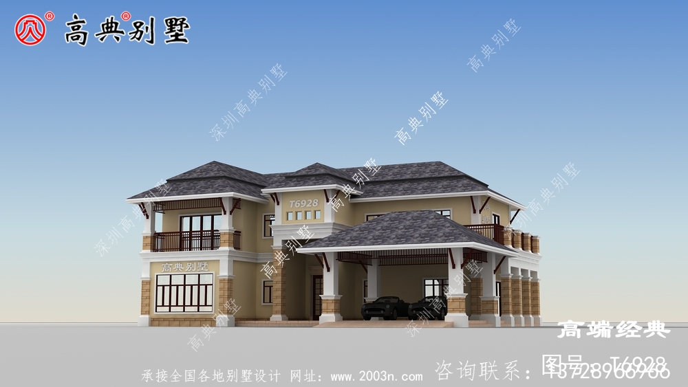 西山區(qū)農(nóng)村兩層別墅	