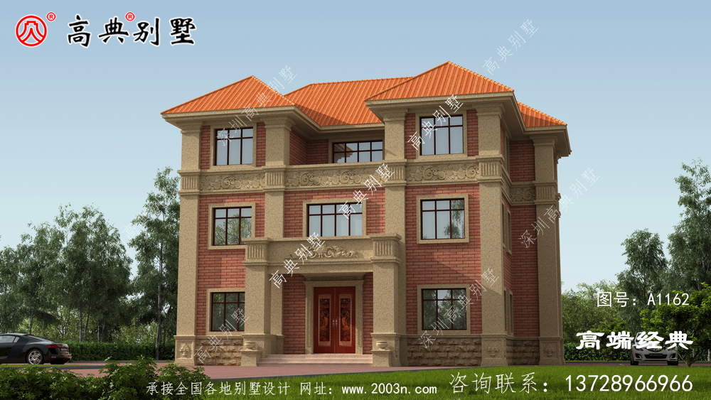 喀什市農村三層小別墅圖