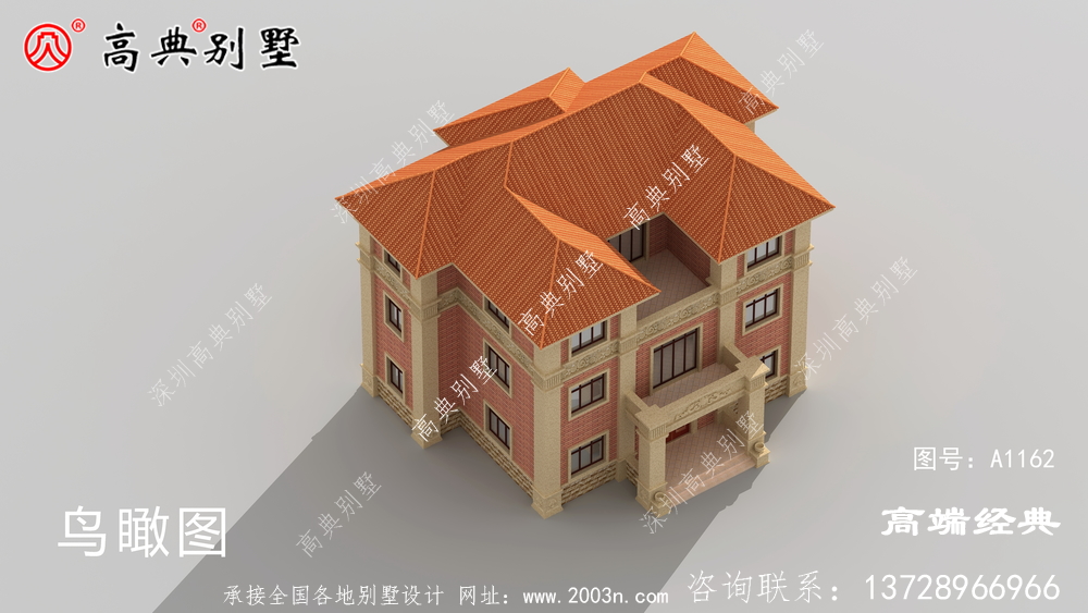 喀什市農村三層小別墅圖