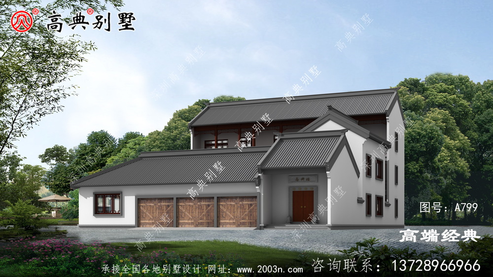 農(nóng)村小別墅兩層設(shè)計(jì)圖	