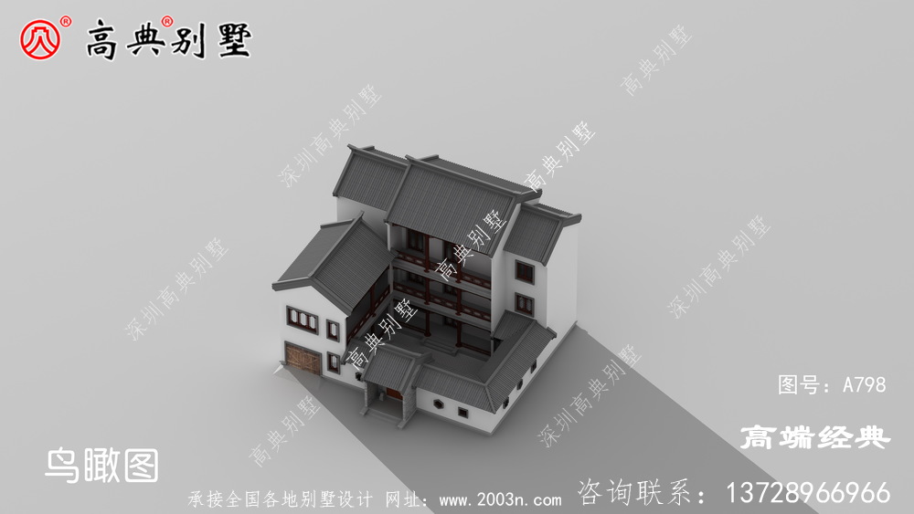 二層鄉村別墅設計圖