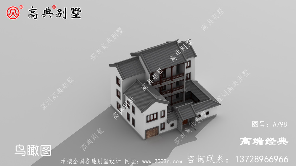 二層鄉村別墅設計圖