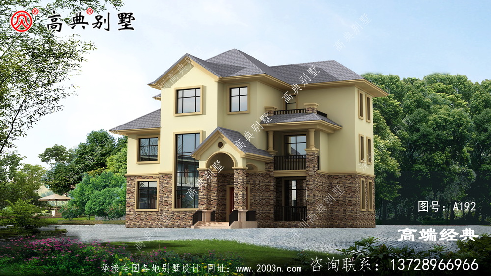 農(nóng)村小別墅的圖片