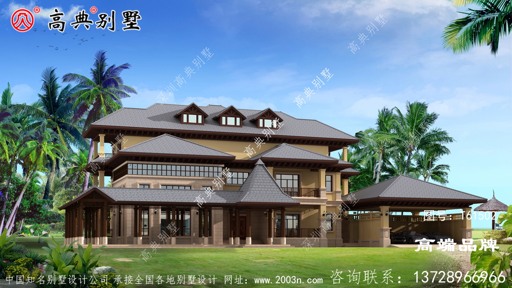 鄉村別墅效果圖大全蘊藏著無限的魅力