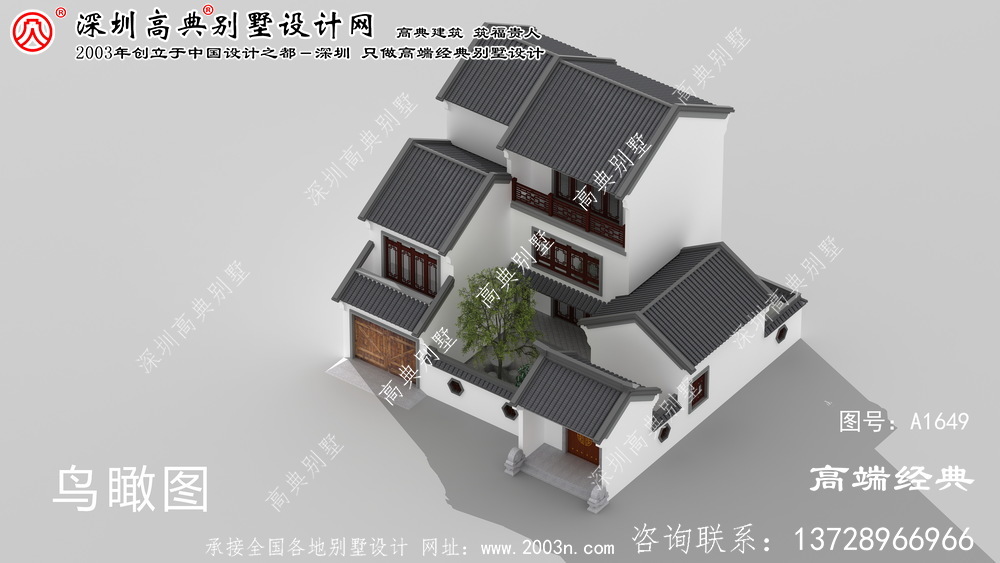 衡陽縣雅韻中式庭院別墅這樣建，百年不過時。