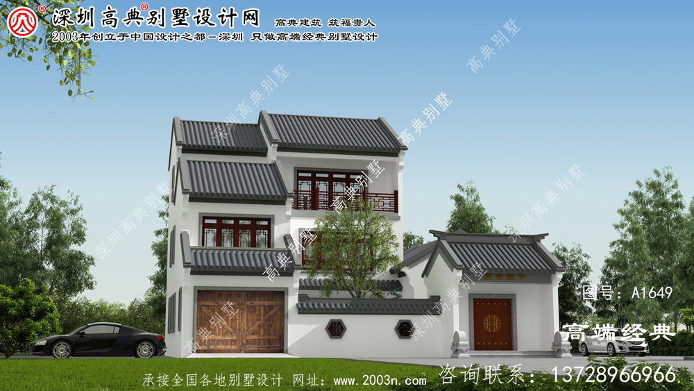 衡陽縣雅韻中式庭院別墅這樣建，百年不過時。