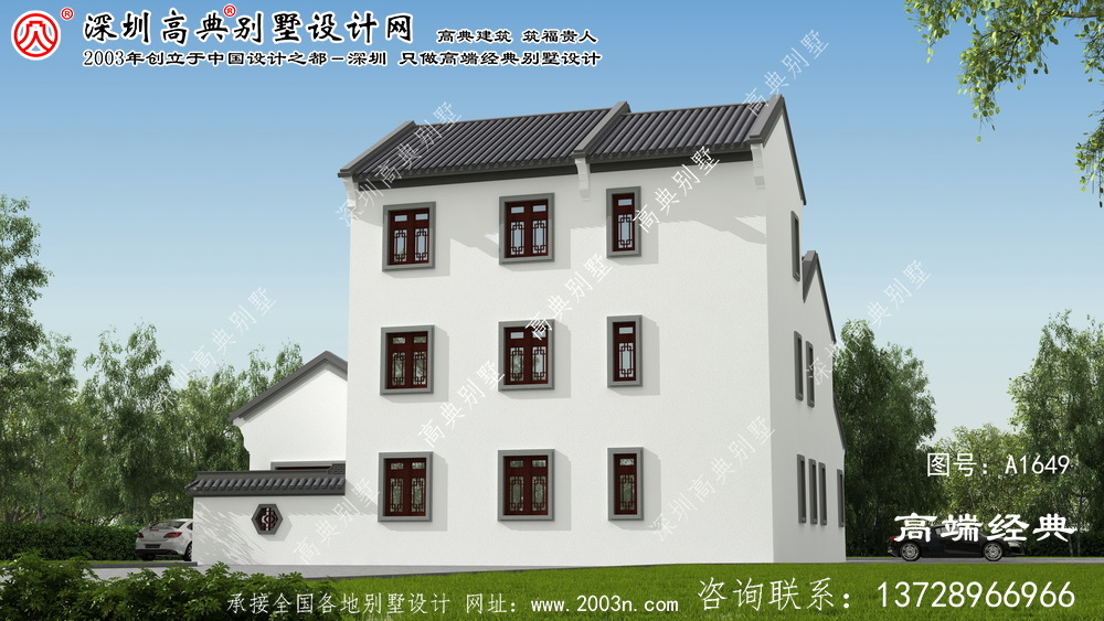 衡陽縣雅韻中式庭院別墅這樣建，百年不過時。