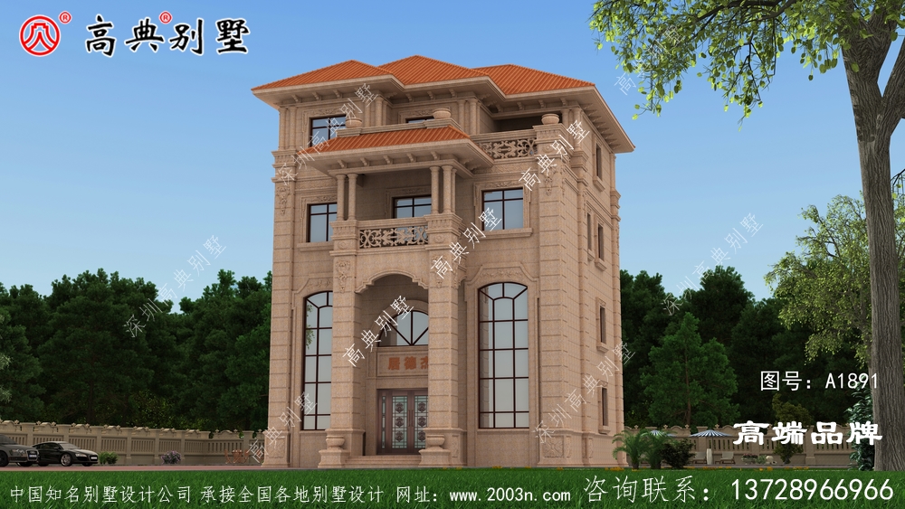 農村四層自建房設計圖適合 于新農村自建。 農村四層自建房設計圖適合 于新農村自建。