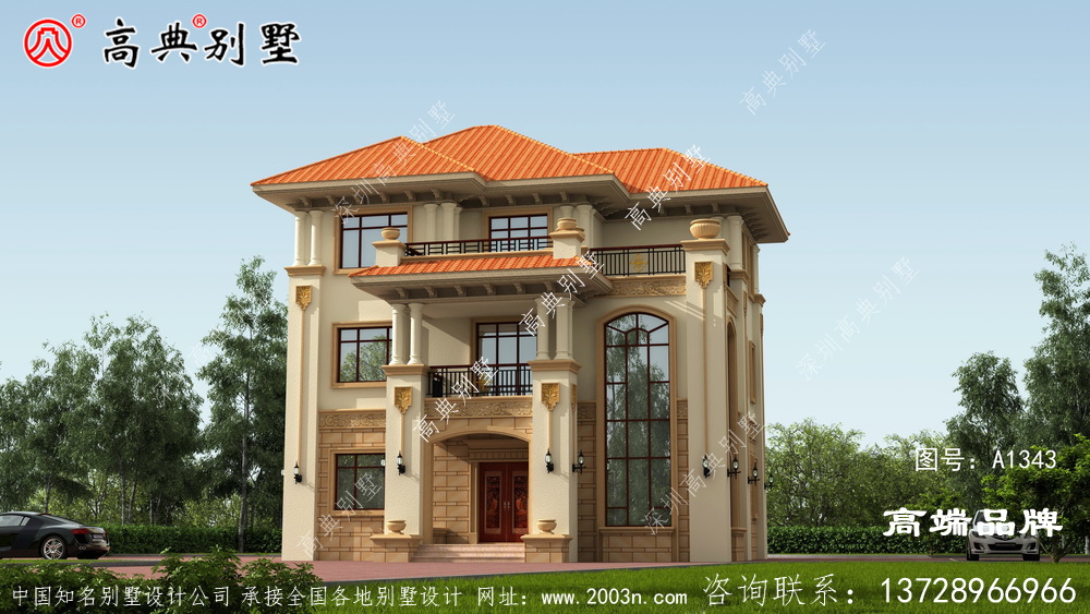 整套別墅設計農村自建房分享給大家