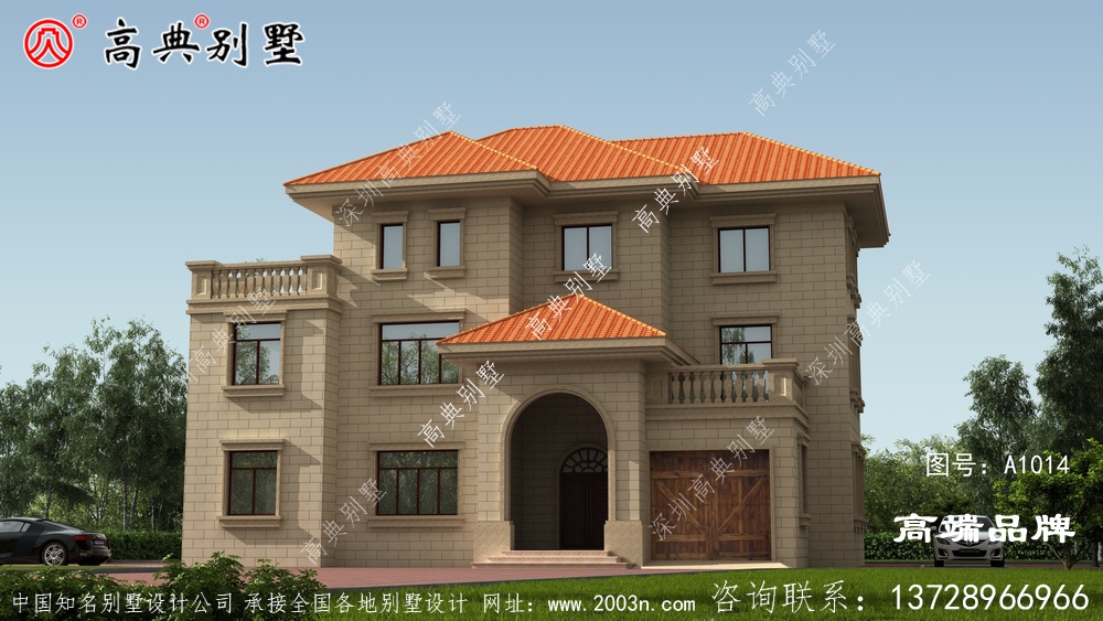 兩層半別墅設(shè)計圖