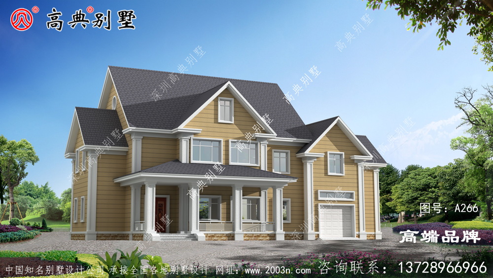 農村房屋設計圖沒有過多的裝飾構件