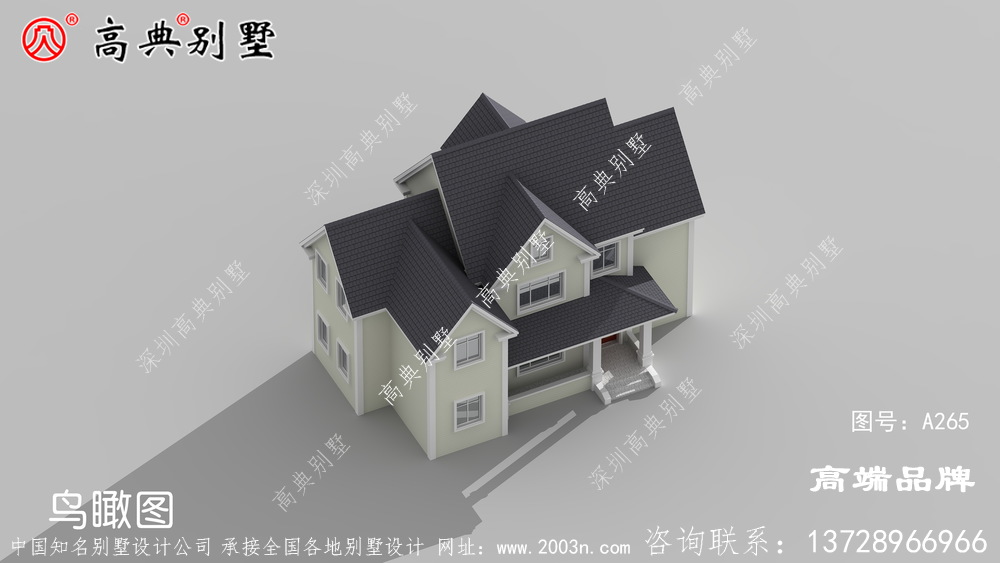 農村普通房設計圖時尚的現代住宅