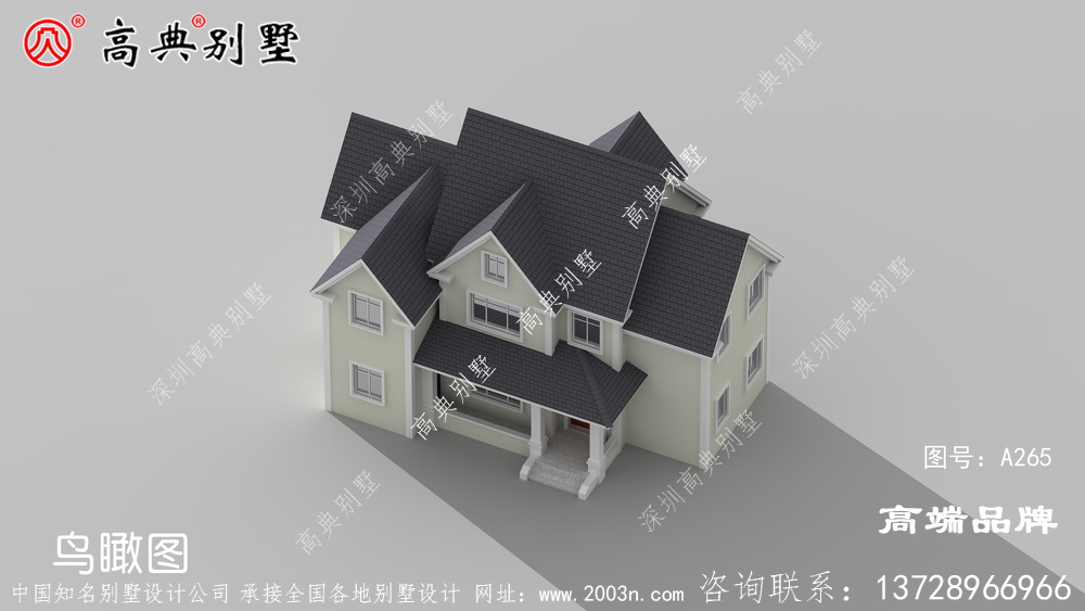 農村普通房設計圖時尚的現代住宅