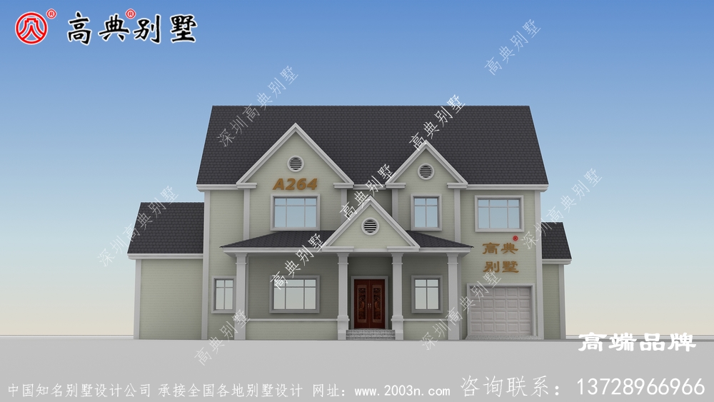 農村單層住宅布局非常實用