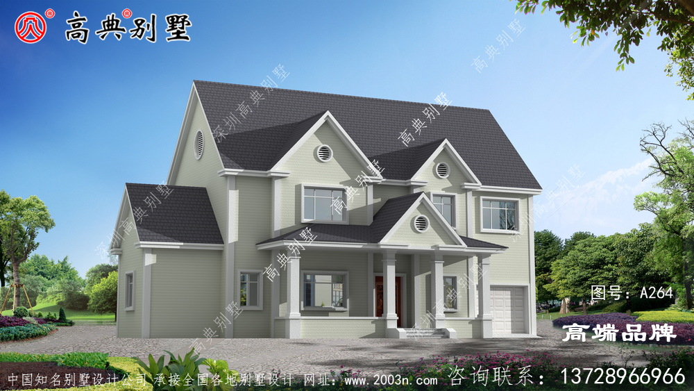 農村單層住宅布局非常實用