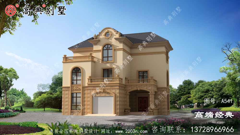 松原市鄉下自建二層房圖片，回家建一棟，經濟又實用