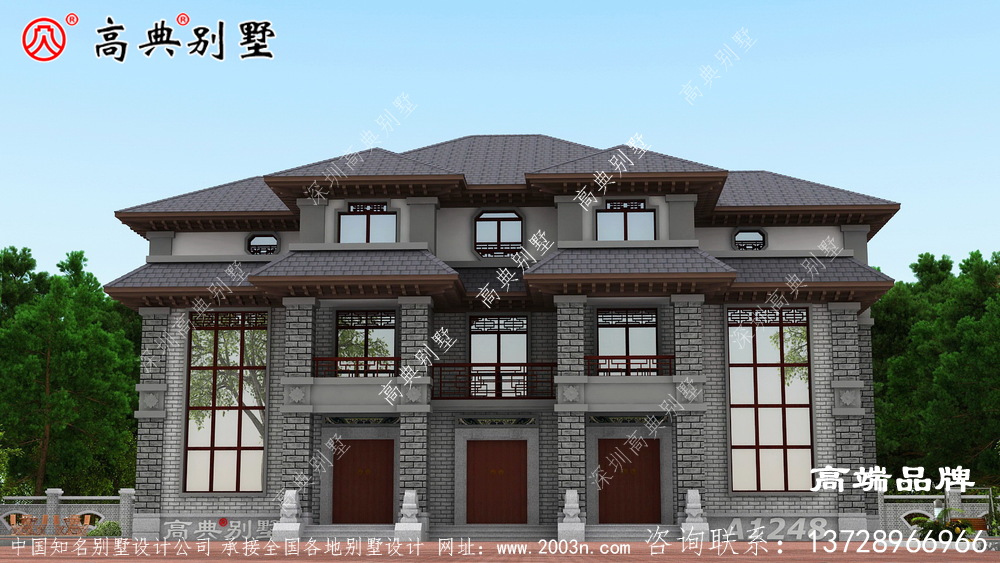 復古別墅外觀效果圖傳統建筑的精髓 復古別墅外觀效果圖傳統建筑的精髓