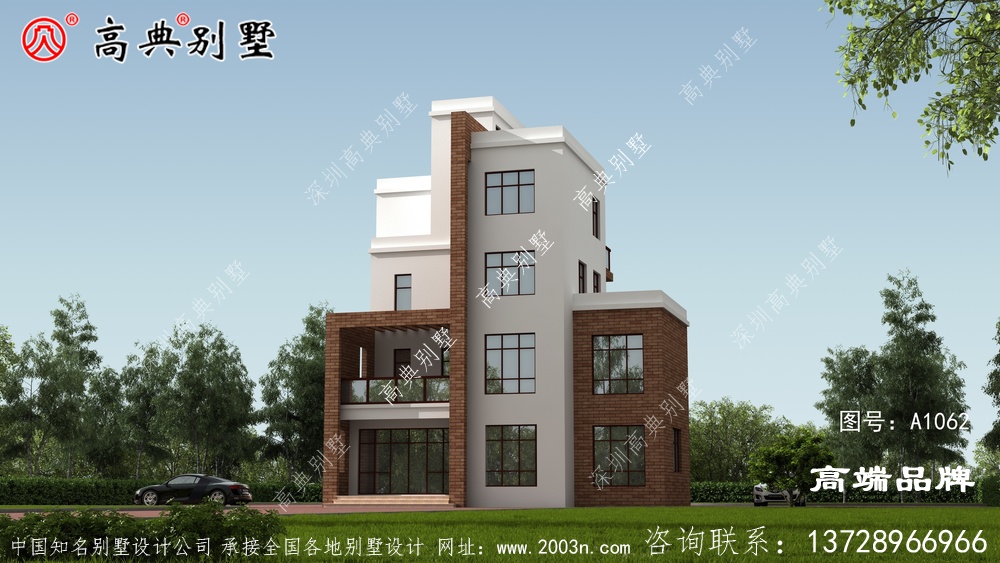 農(nóng)村自建房屋外觀淡雅淳樸。