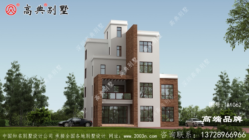 農(nóng)村自建房屋外觀淡雅淳樸。