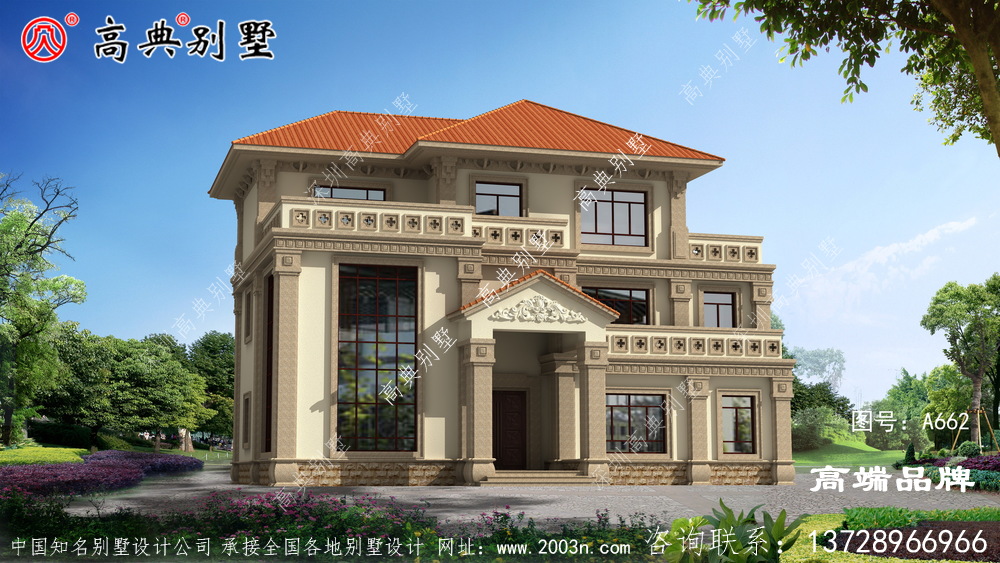 農村建房三層內部空間舒適