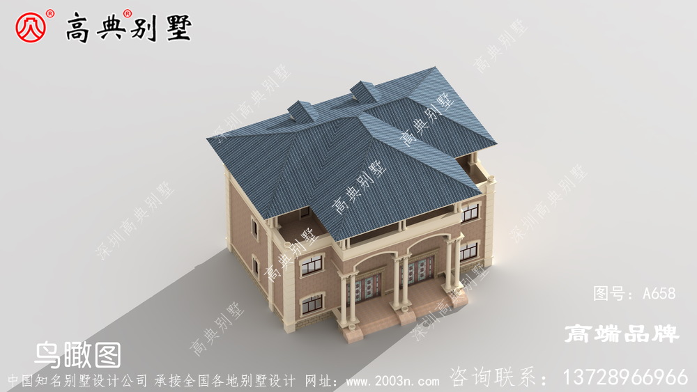 三層自建房設計讓人看上去便覺得美感十足