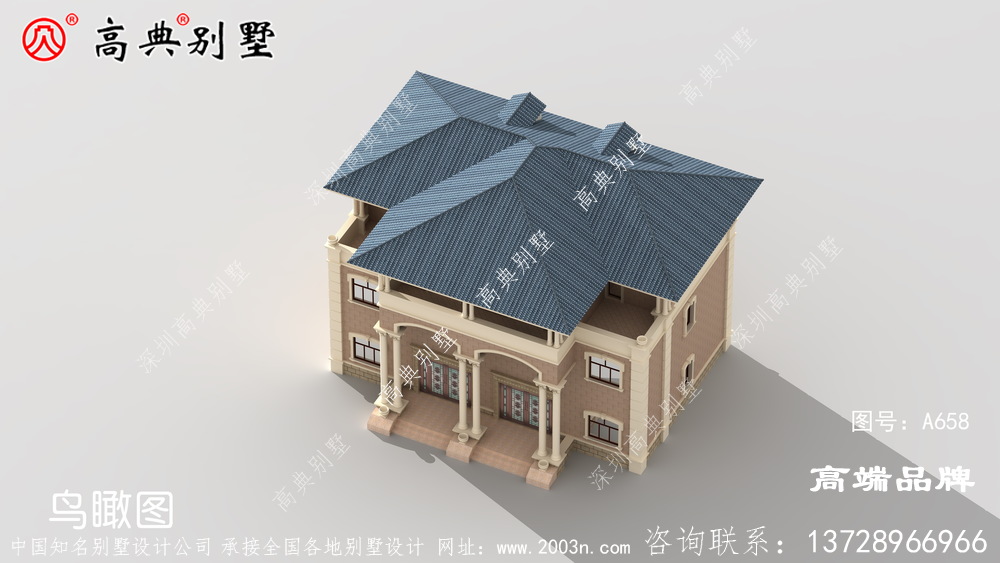 三層自建房設計讓人看上去便覺得美感十足