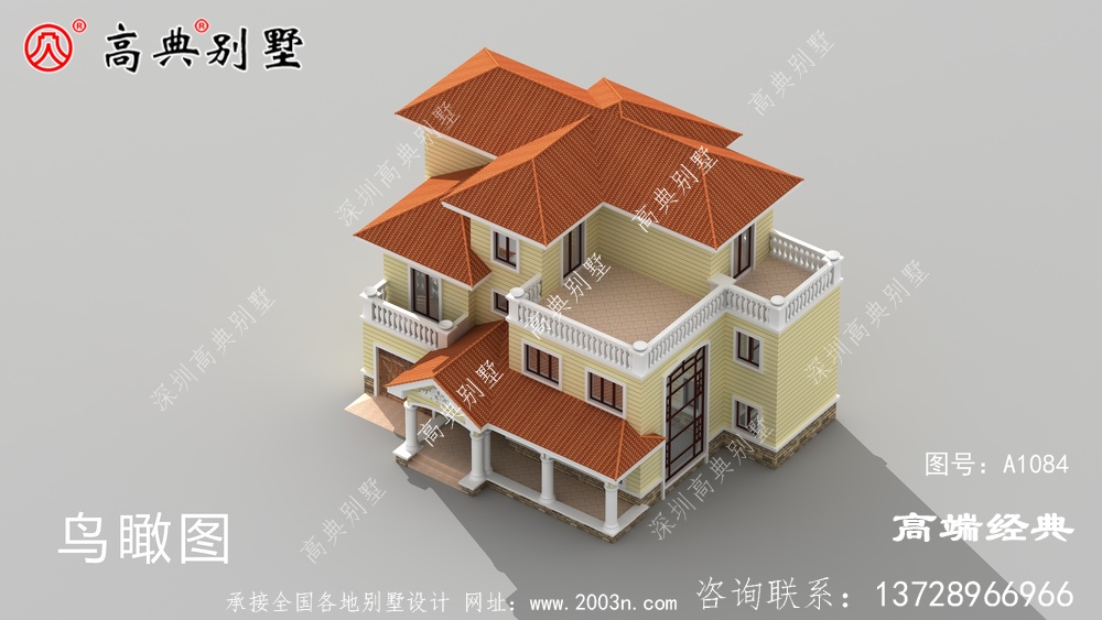 建德市三層別墅，精美大氣