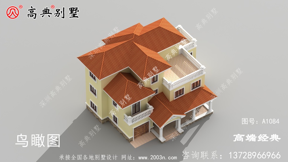 建德市三層別墅，精美大氣