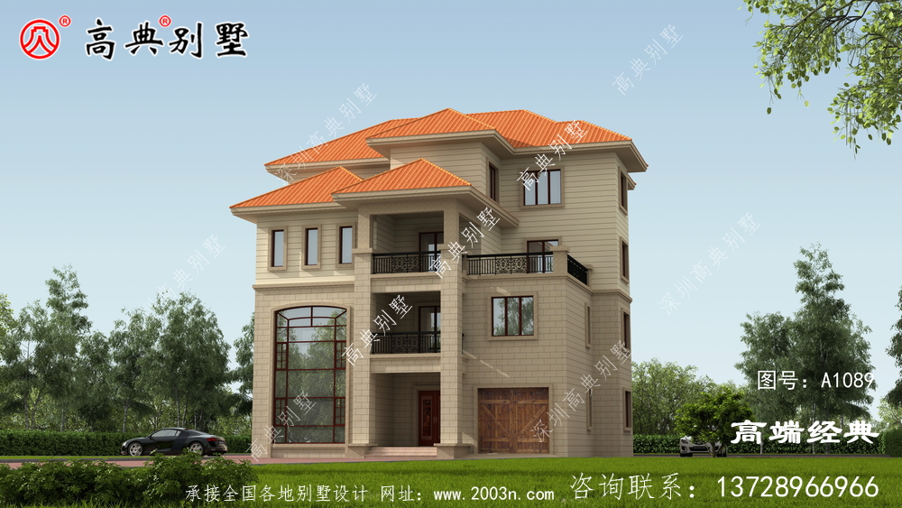 臨安市四層自建房圖，外觀時尚布局講究，經得起時間的考驗