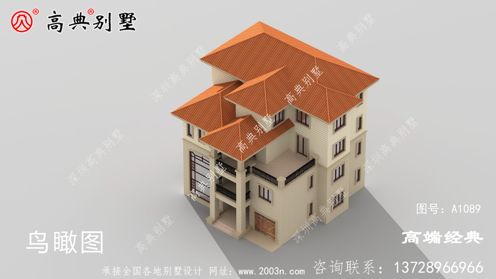 臨安市四層自建房圖，外觀時尚布局講究，經得起時間的考驗