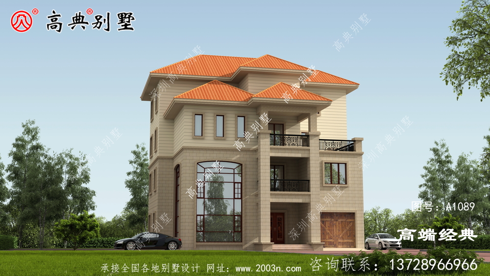 臨安市四層自建房圖，外觀時尚布局講究，經得起時間的考驗