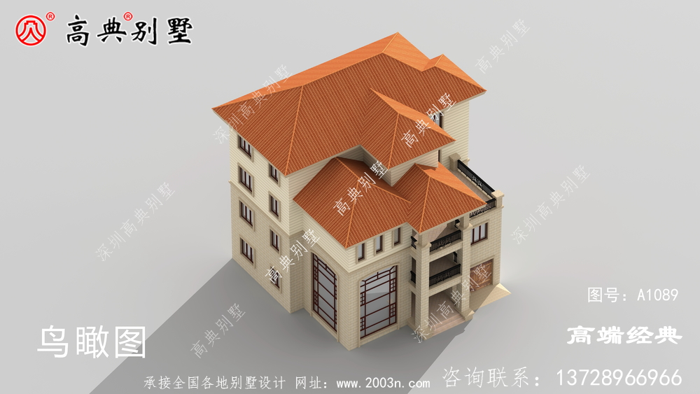 臨安市四層自建房圖，外觀時尚布局講究，經得起時間的考驗
