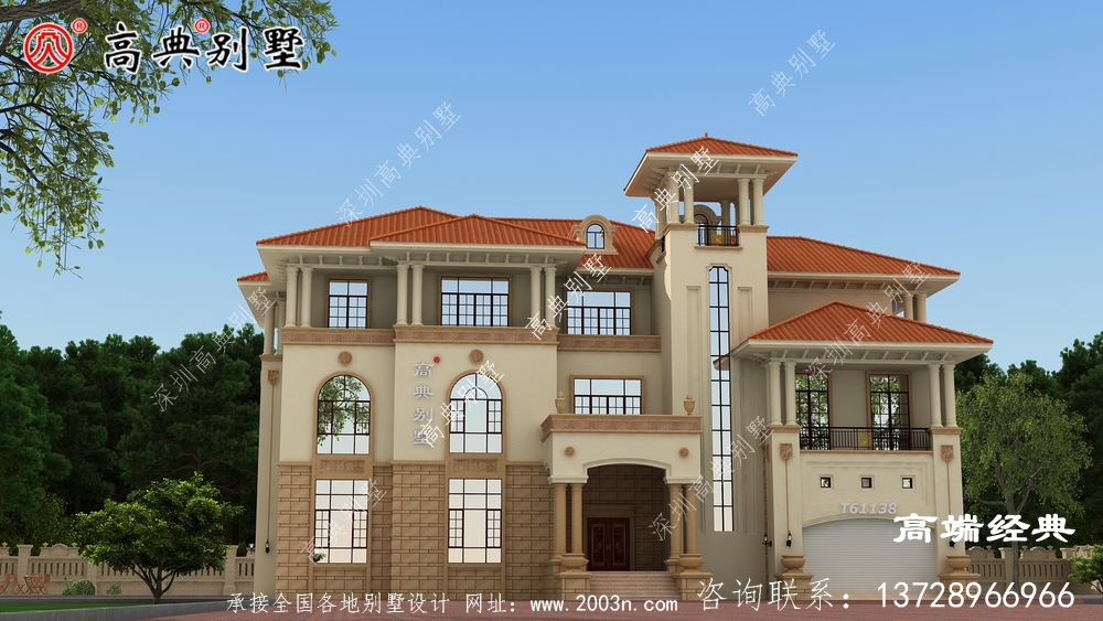 農村房子三層設計來年建房首選。 農村房子三層設計來年建房首選。