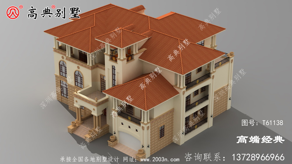 農村房子三層設計來年建房首選。