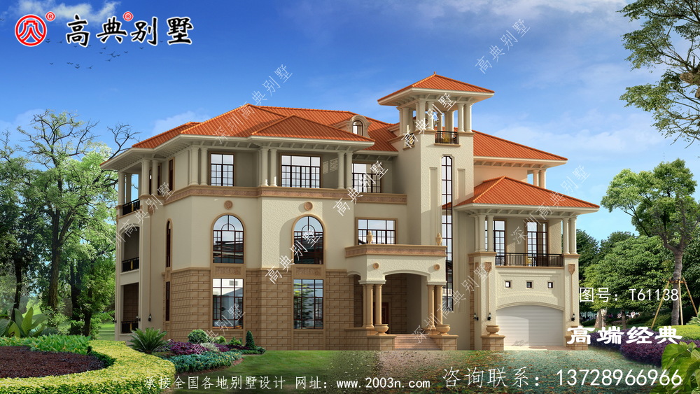 農村房子三層設計來年建房首選。