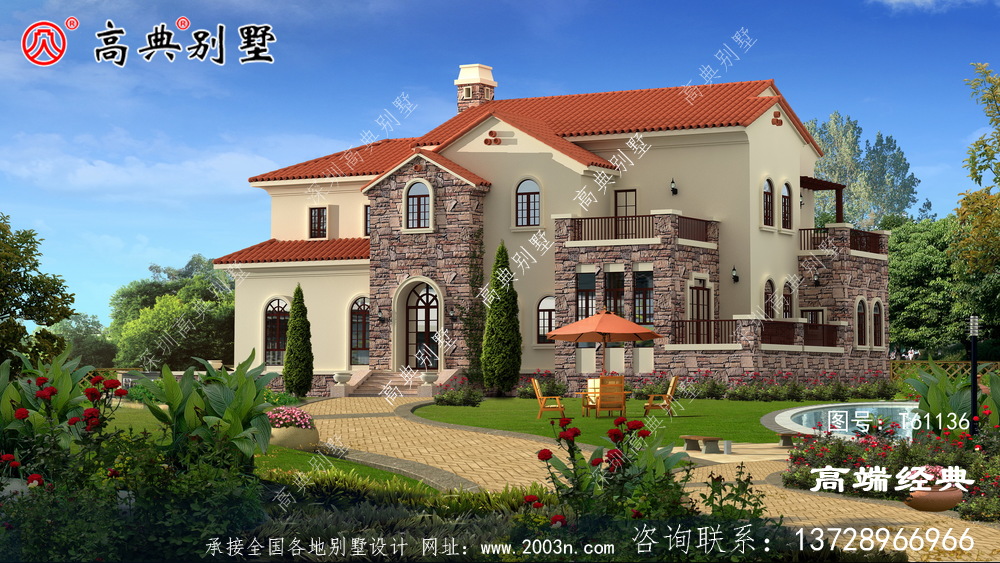 農村三層樓房設計圖不做城里的房奴
