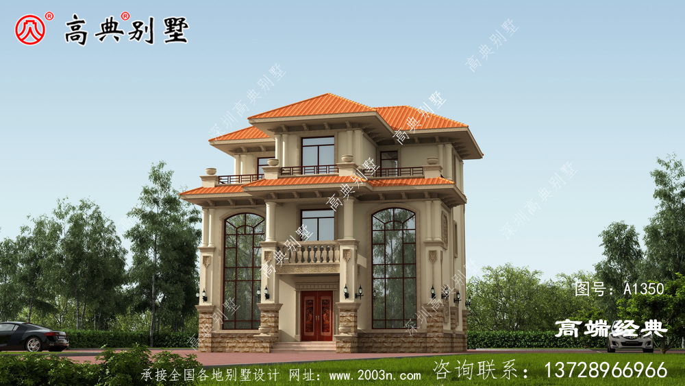 自治區編輯鄉村 三層別墅 ，非常適合 建在鄉村 ，時尚 前衛 ，簡約 大氣 ，居住 及其 舒適 。